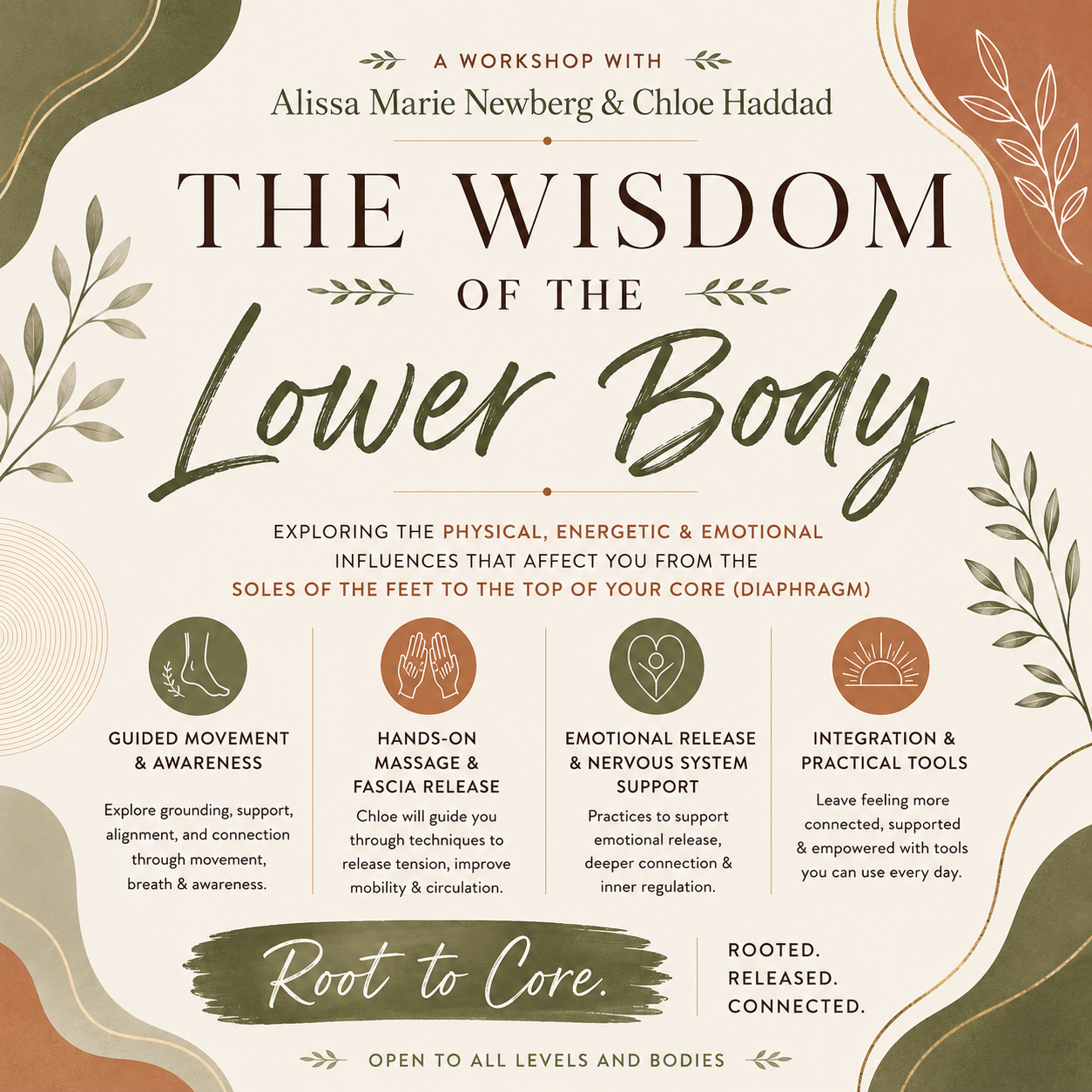 The Lower Wisdom of The Body - Root to Core