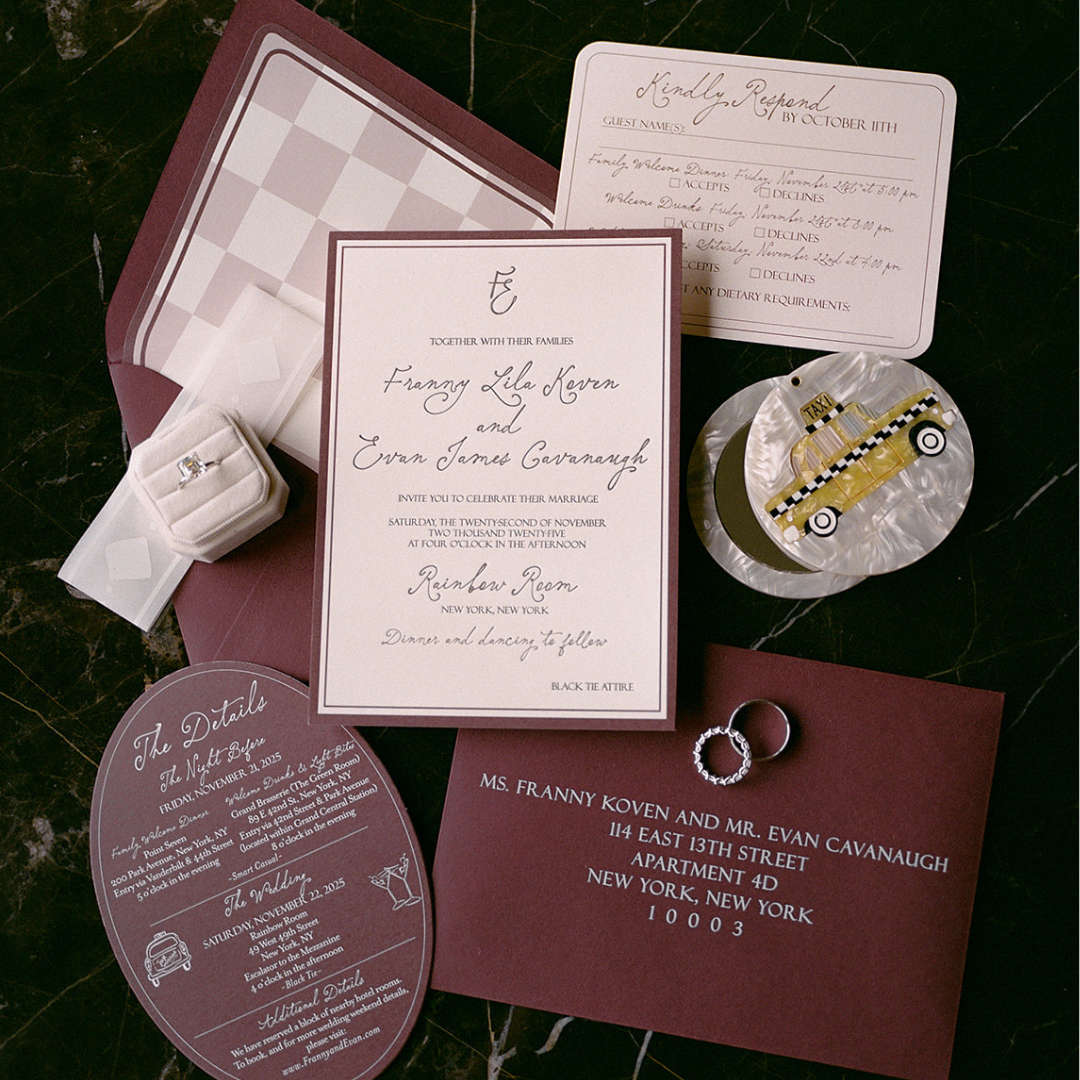 F+E’s Rainbow Room Wedding