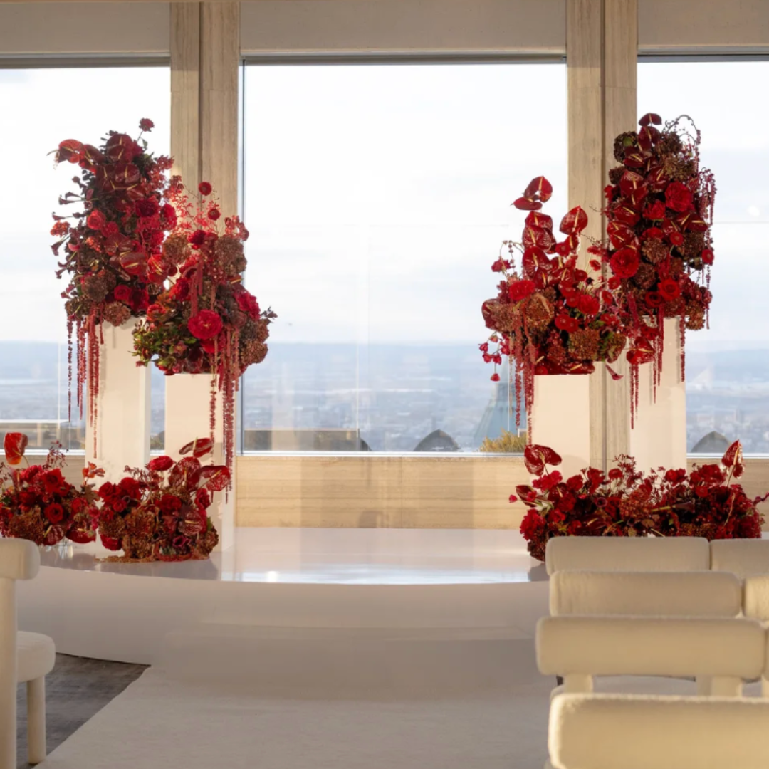 F+E’s Rainbow Room Wedding