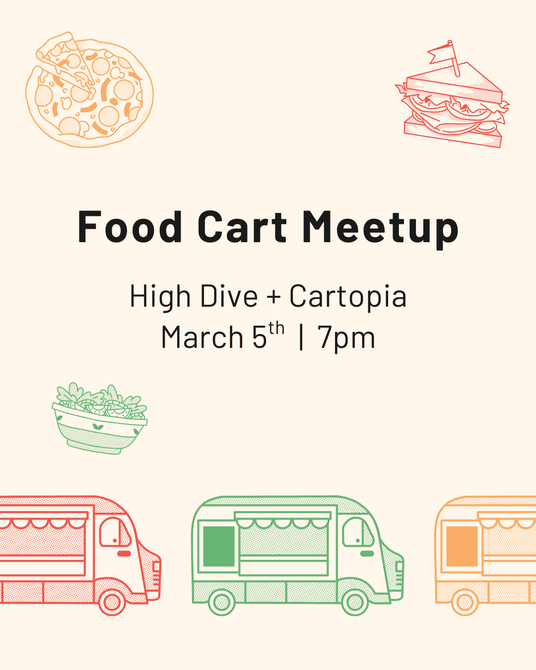 Cartopia &amp; Happy Hour