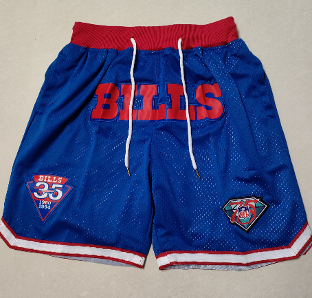 Buffalo Bills With Bills On Front Just Don Shorts Blue