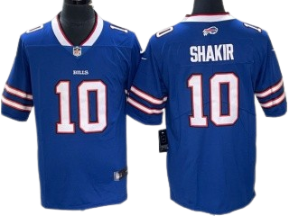 Buffalo Bills #10 Khalil Shakir Limited Jersey Blue