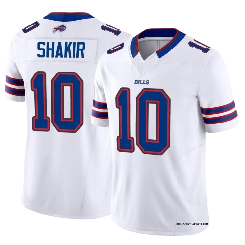 Buffalo Bills #10 Khalil Shakir Limited Jersey White