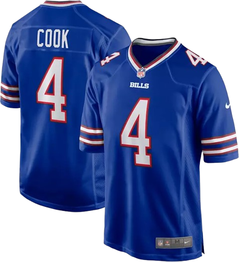 Buffalo Bills #4 James Cook Limited Jersey Blue