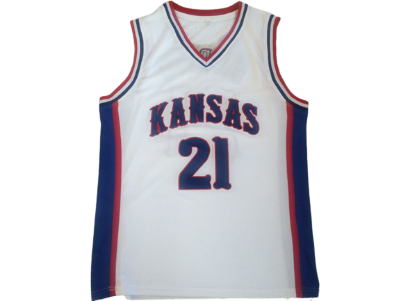 NCAA+Kansas+University+No.+21+Joel+Embiid+White+Double+Embroidered+Jersey.png