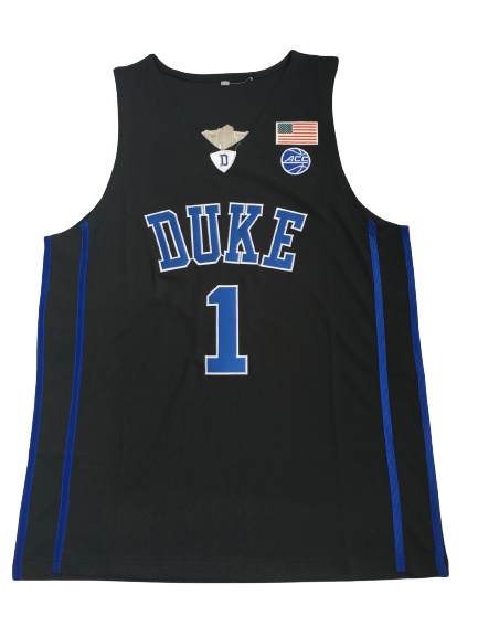 NCAA+Zion+Williamson+No.+1+Black+Embroidered+Jersey6+.png