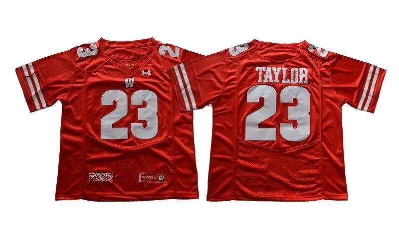 Wisconsin+Badgers+23+Jonathan+Taylor+Limited+College+Football+Jersey+Red.jpg