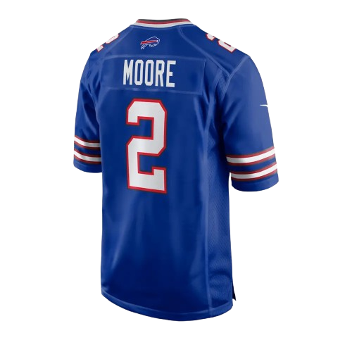 Buffalo Bills #2 DJ Moore Limited Jersey Blue
