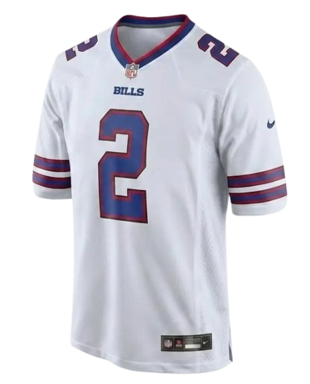 Buffalo Bills #2 DJ Moore Limited Jersey White