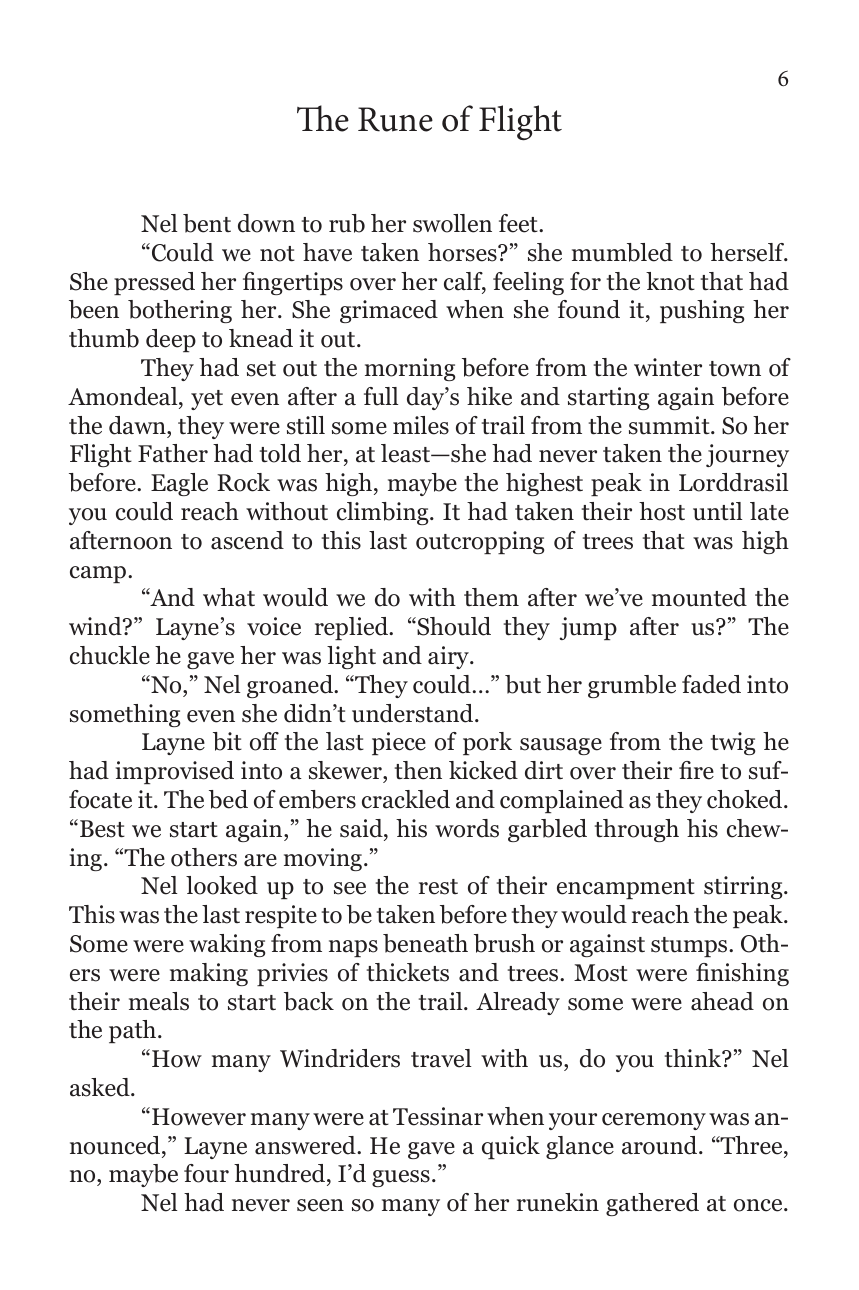 The Rune of Flight preview page 1