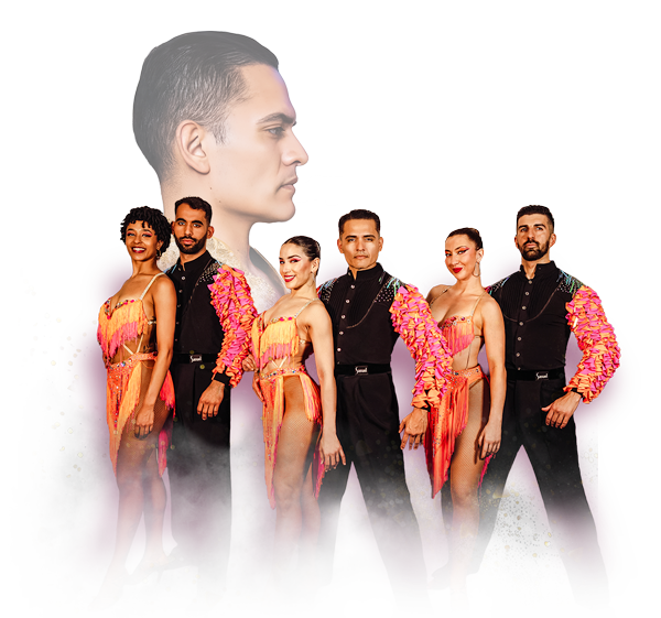Professional salsa performance at the Baltimore Dance Festival on the main stage.
