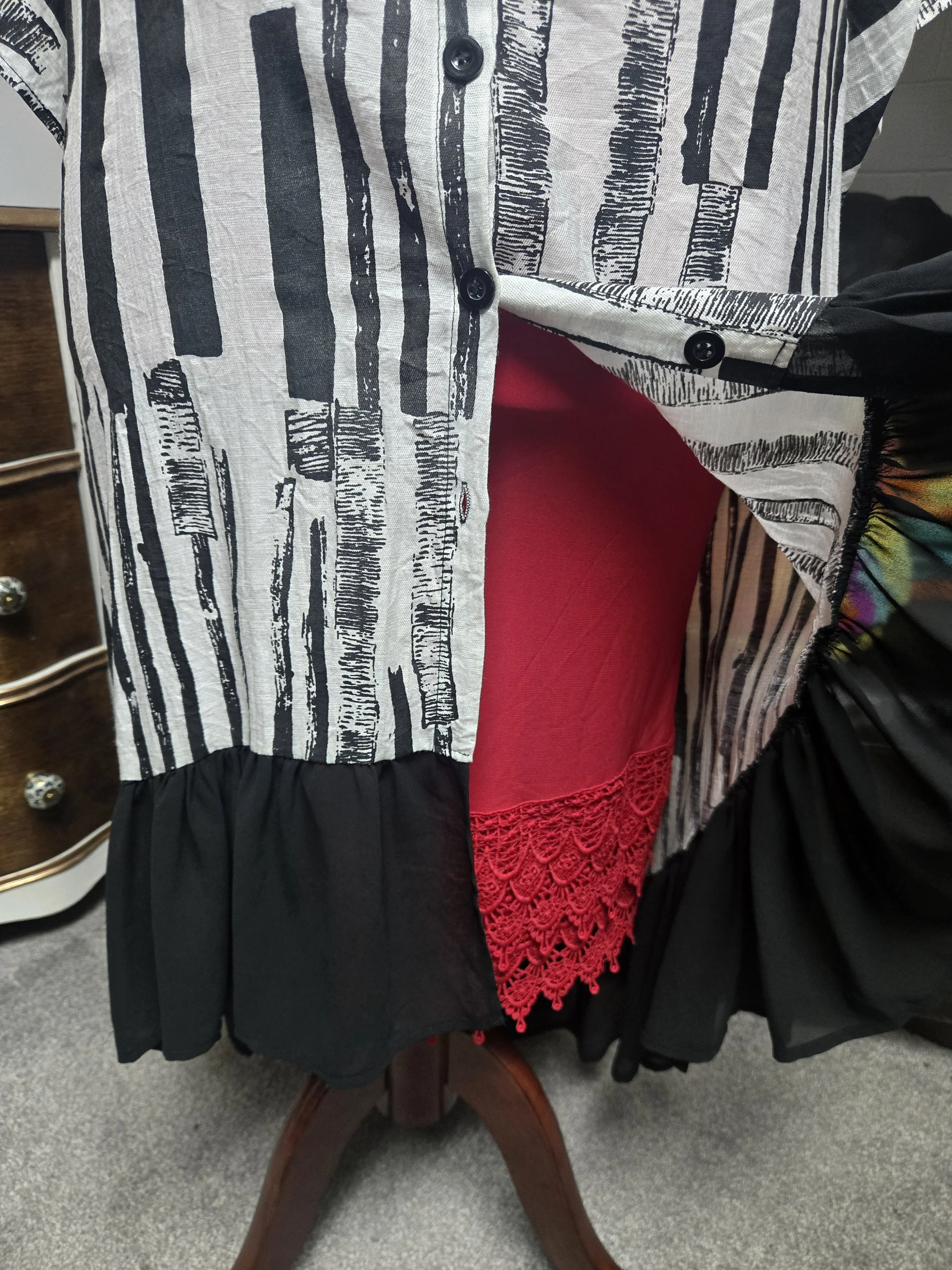 Candy Red Skirt Extender