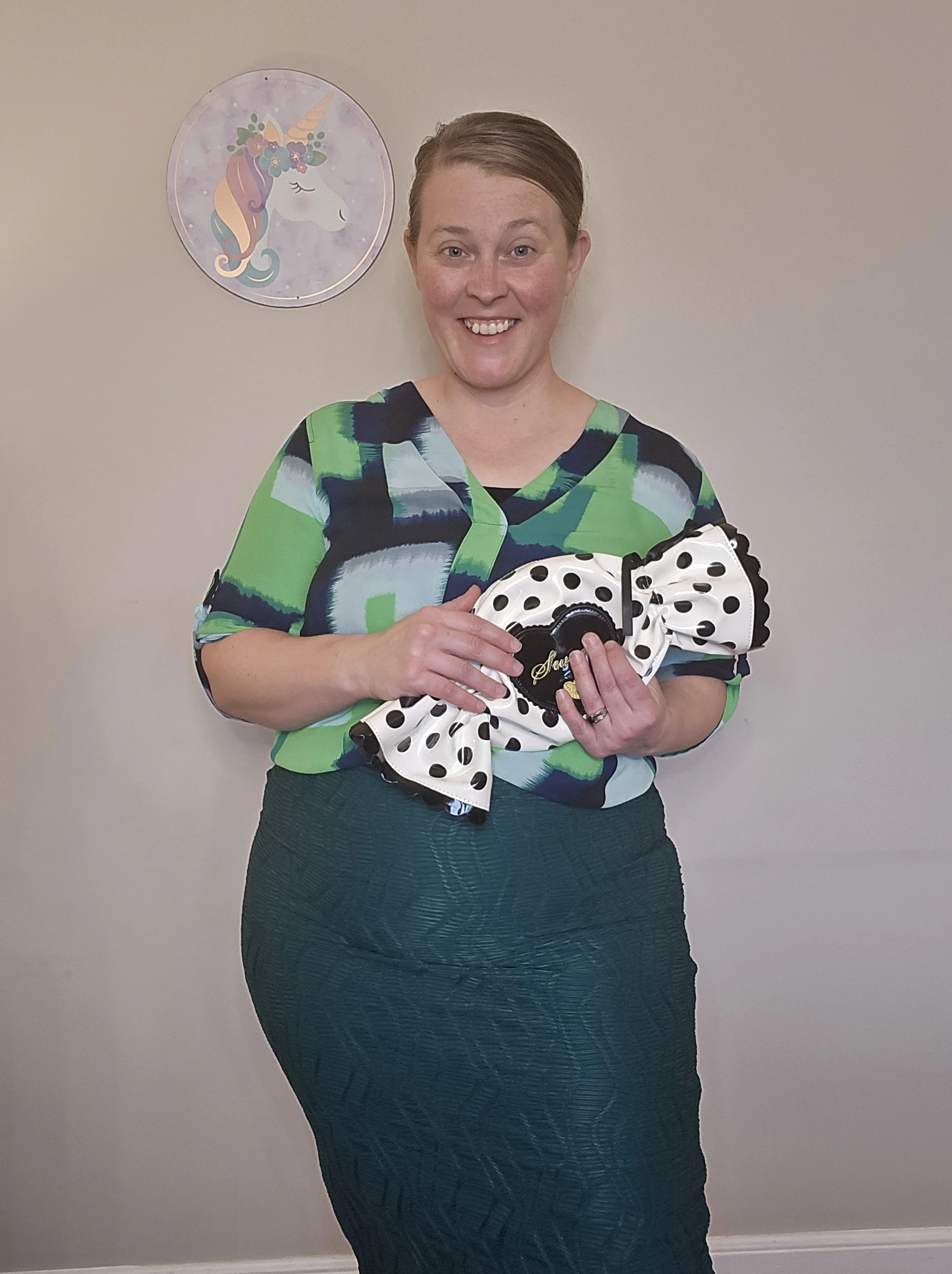 Emerald Pencil Skirt (plus)