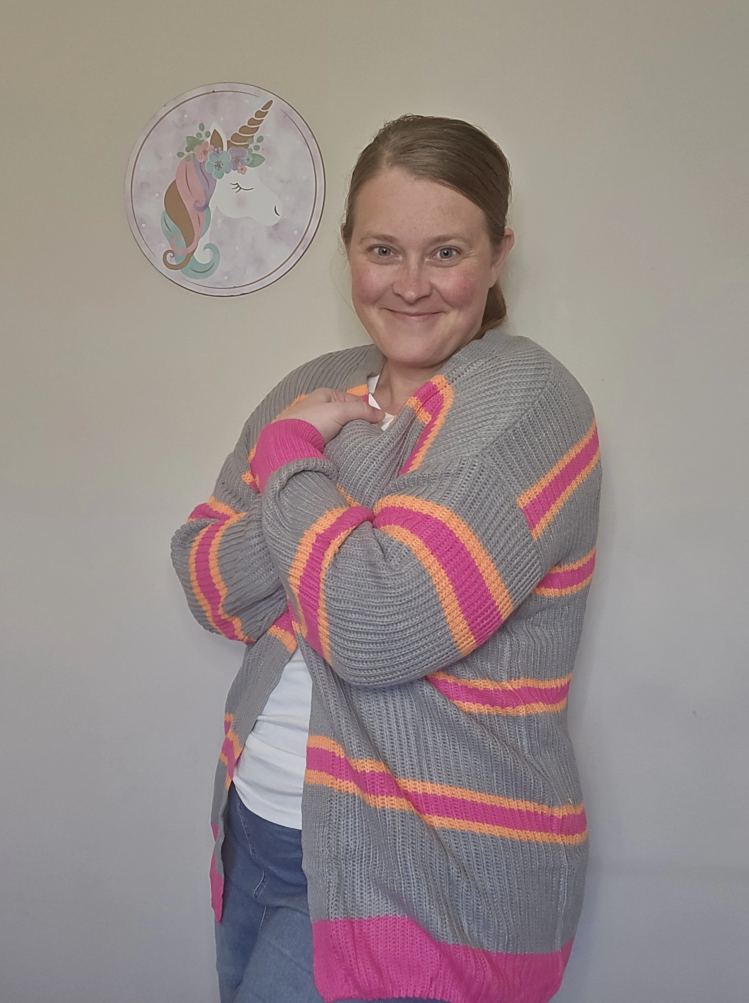 Bright Stripe Sweater