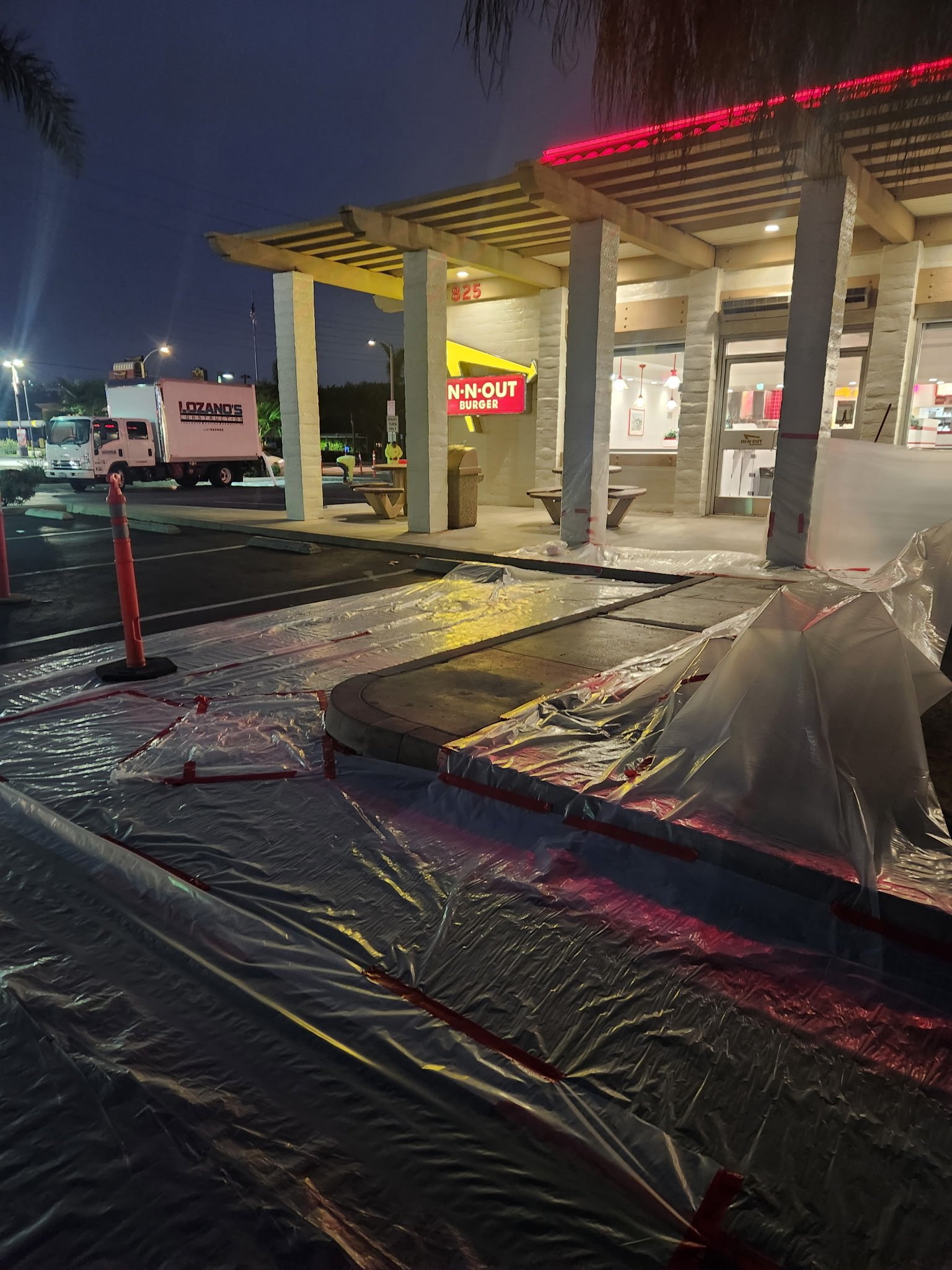 In-N-Out, Placentia — Concrete and curb upgrades