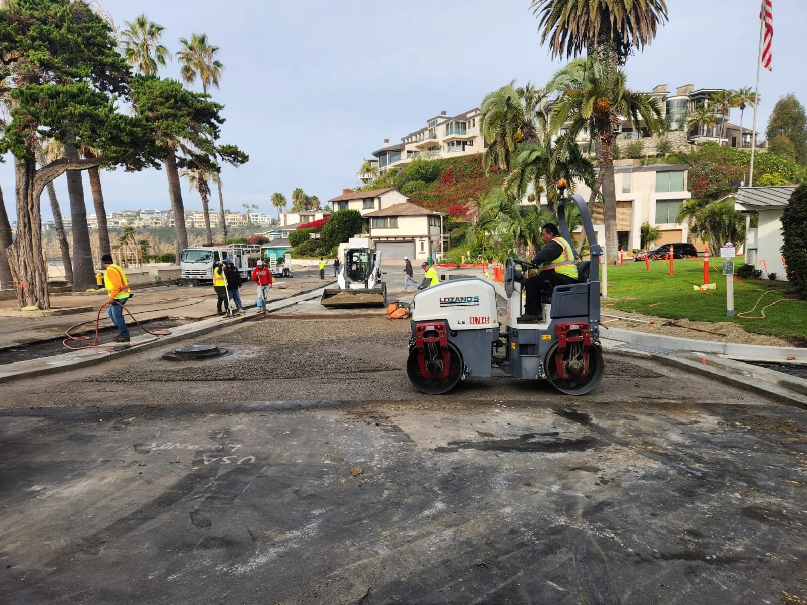 Emerald Bay, Laguna Beach — Asphalt and concrete replacement