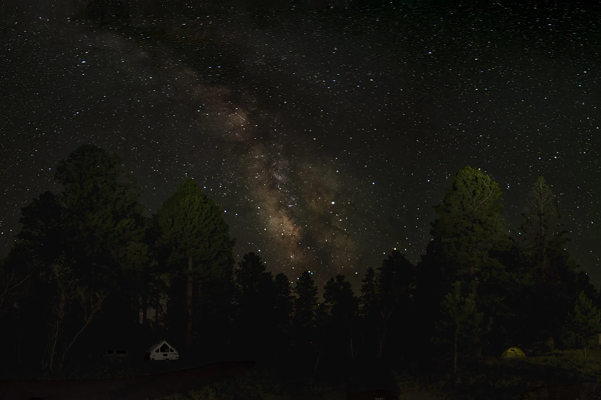 Camp under the Galaxy
Milky Way North Rim-Grand Canyon