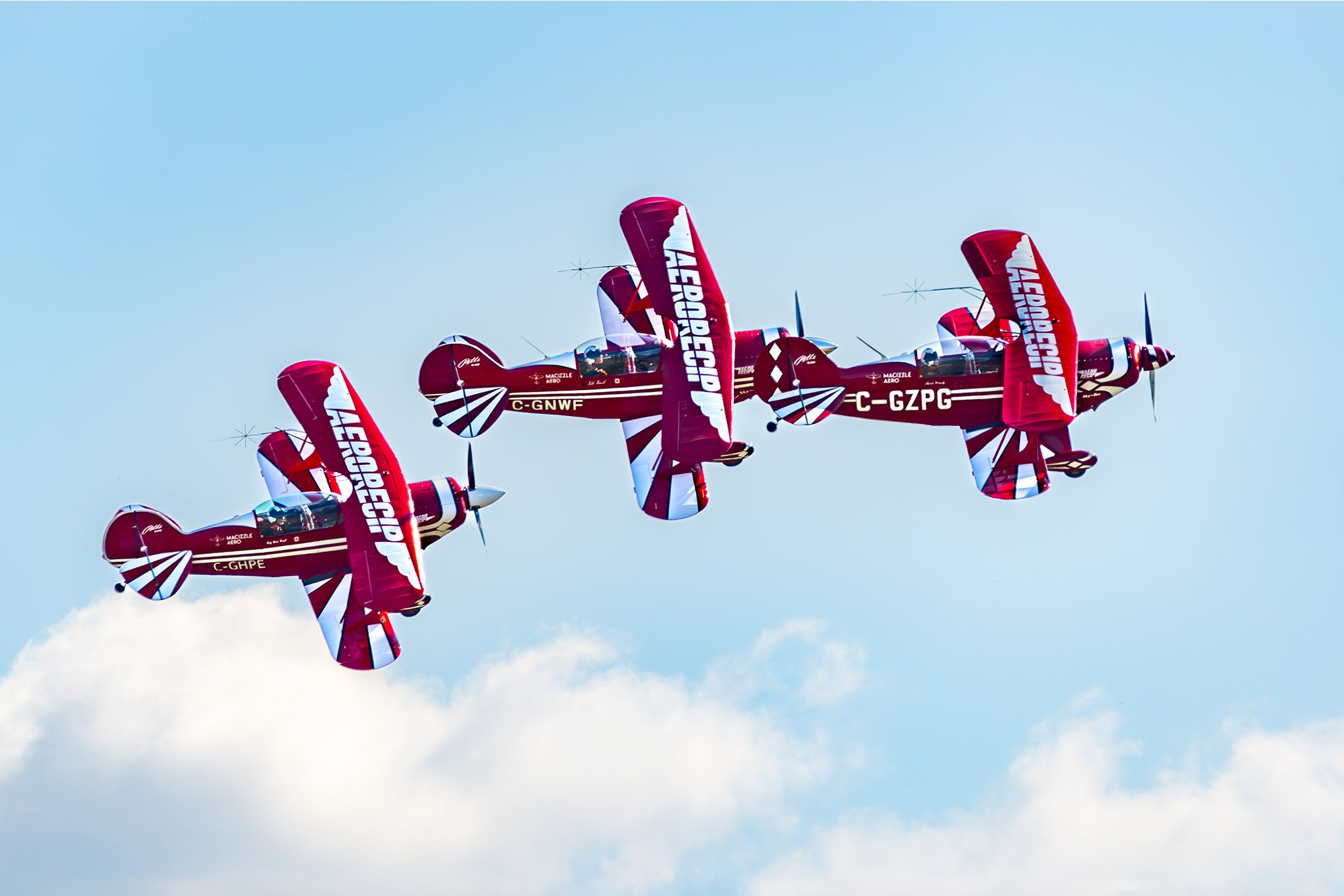 Sky Ballet
Northern Stars Aerobatic team Boeing 