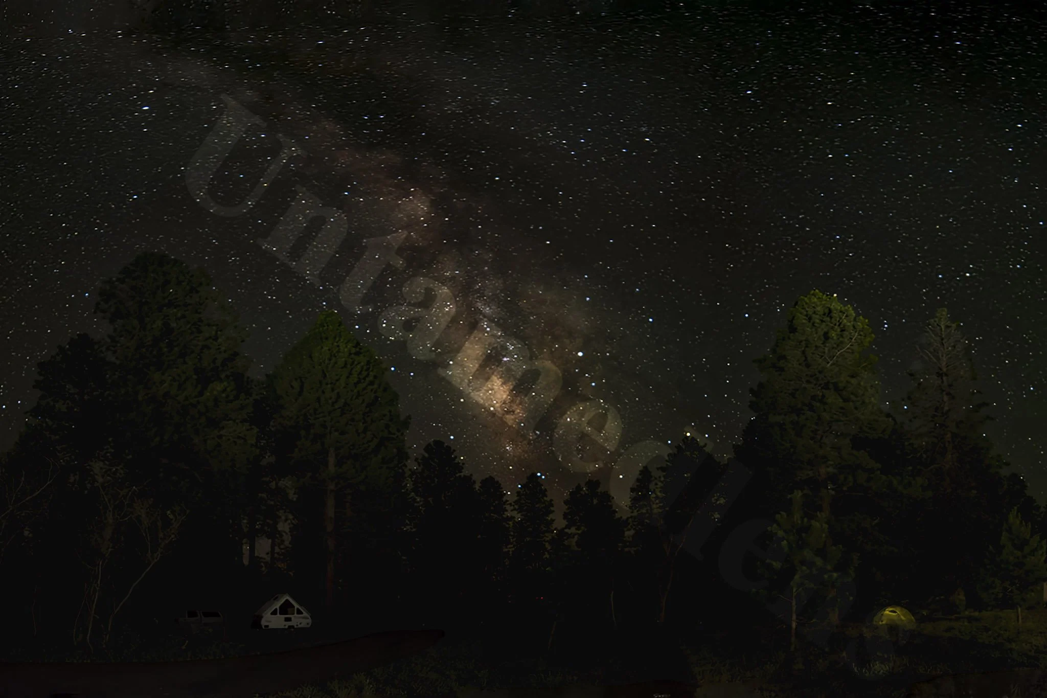 Camp under the Galaxy
Milky Way North Rim-Grand Canyon