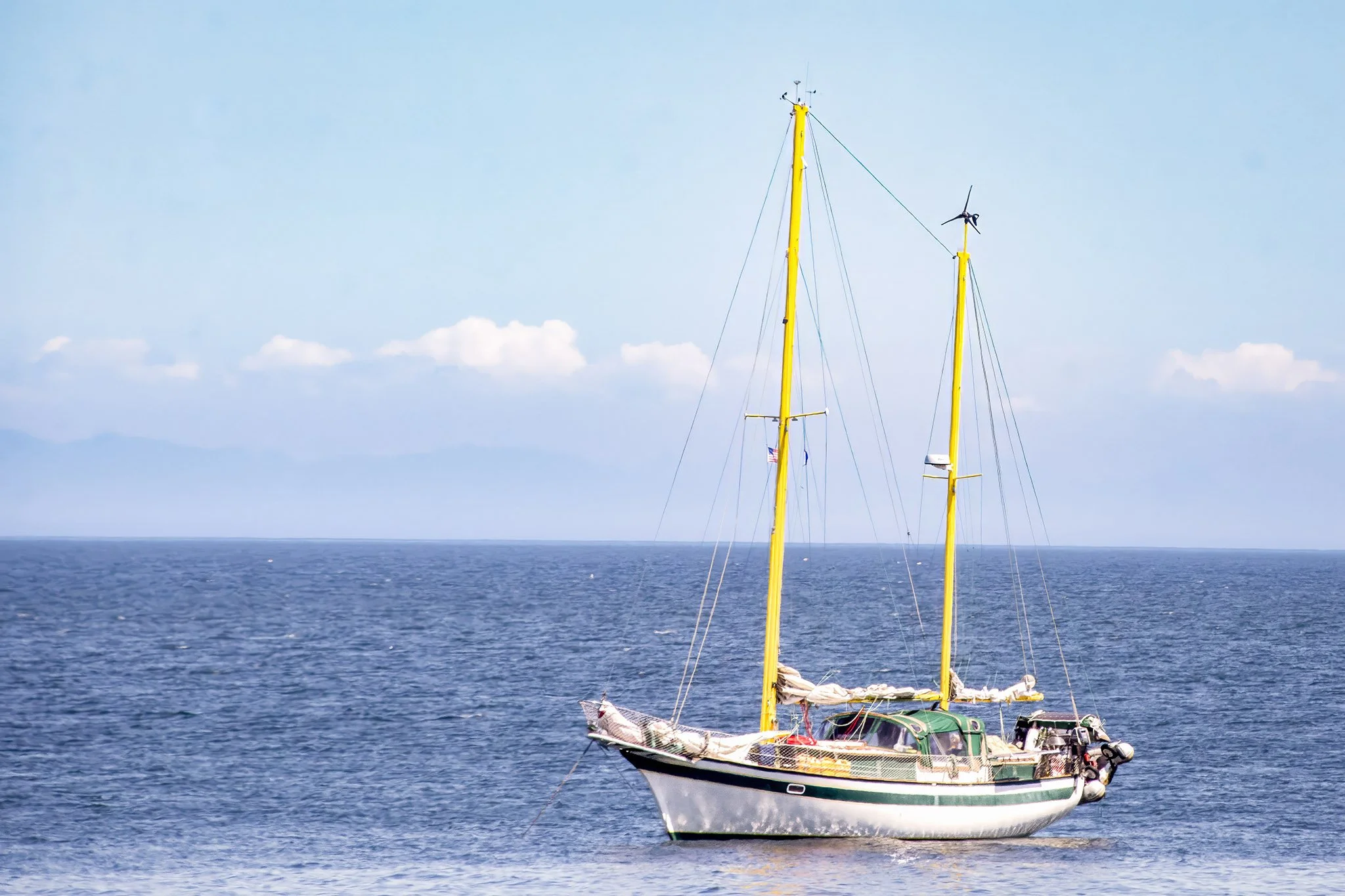 Poised to Sail
Sailboat Alestorm,
