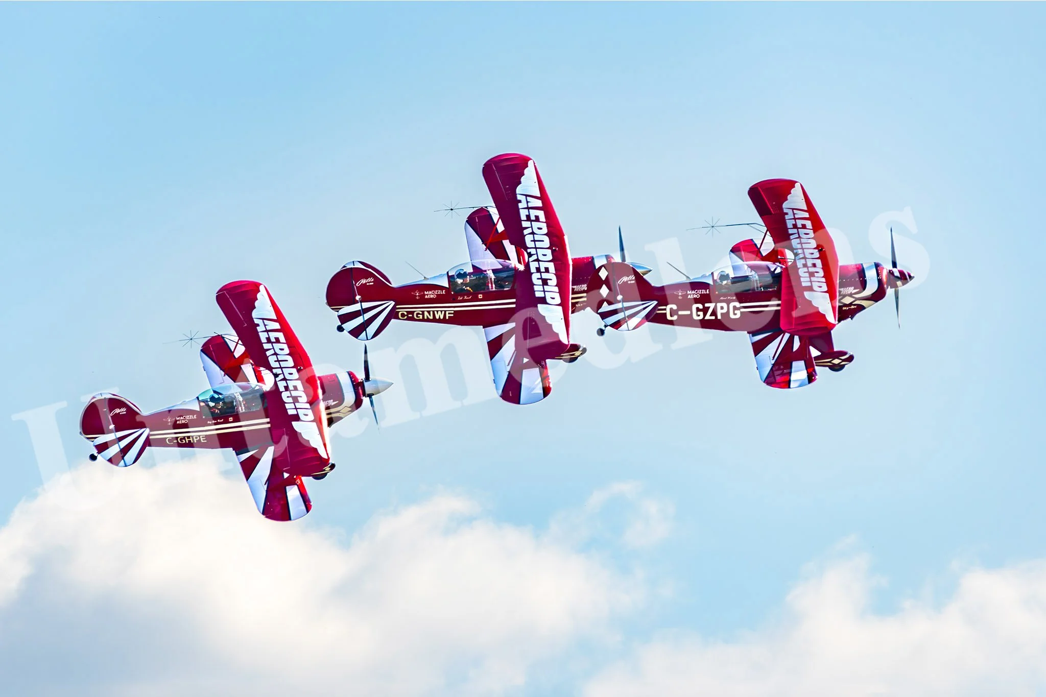 Sky Ballet
Northern Stars Aerobatic team Boeing 