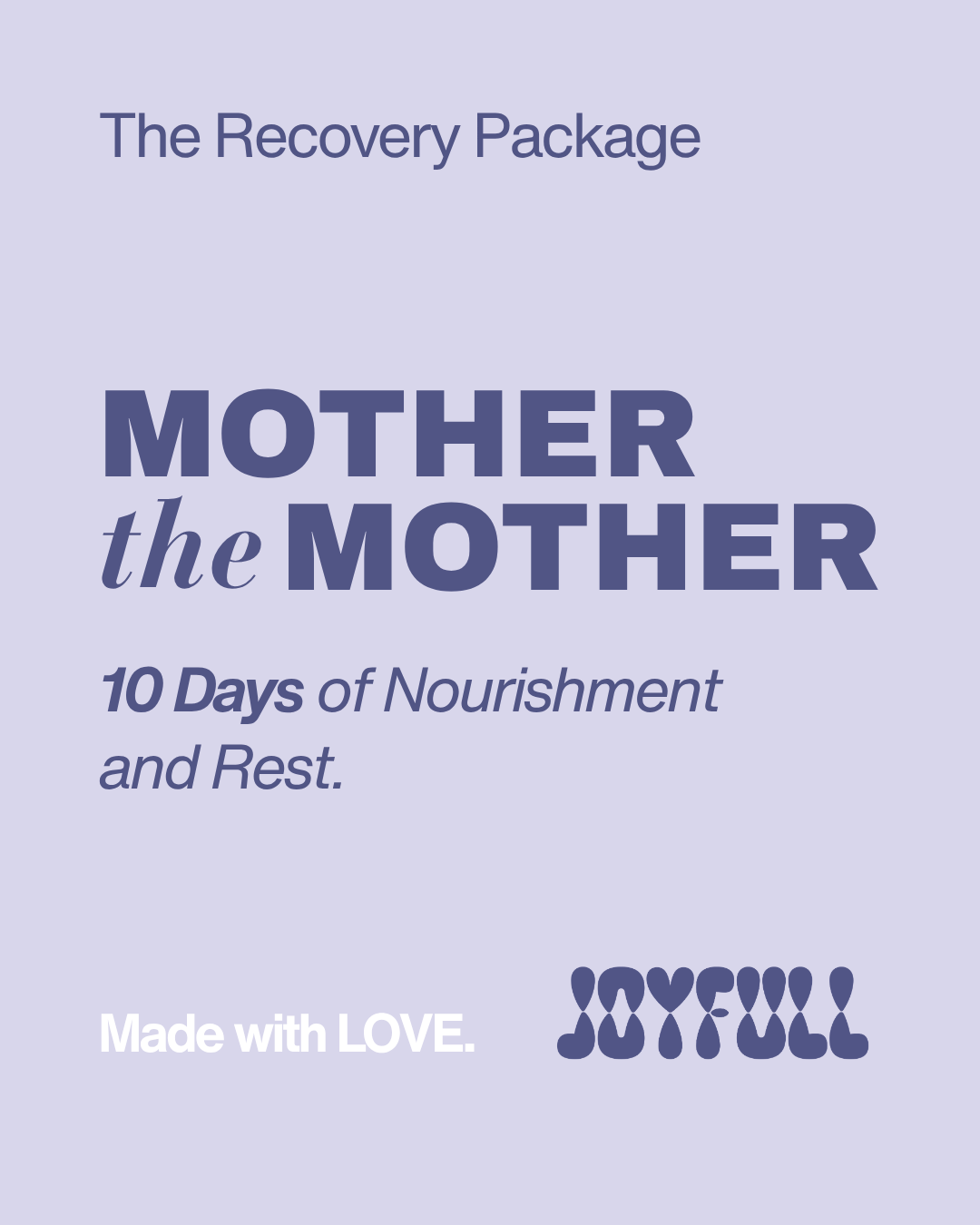 The Recovery Package