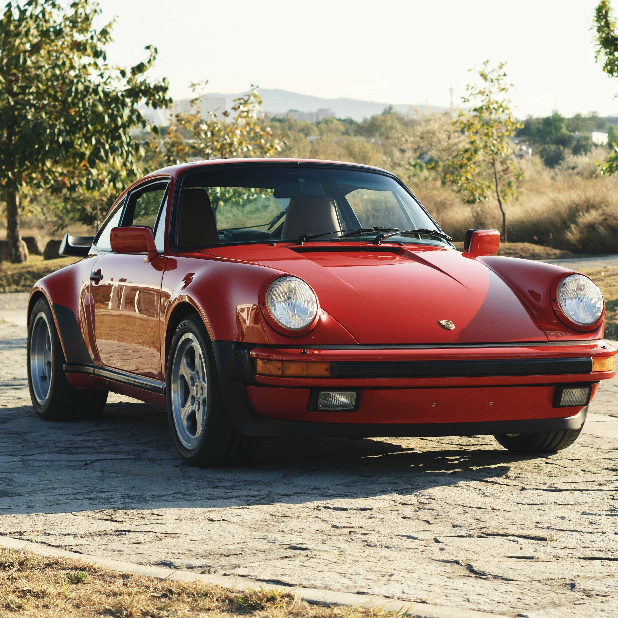 930 turbo 1987 Guards Red
