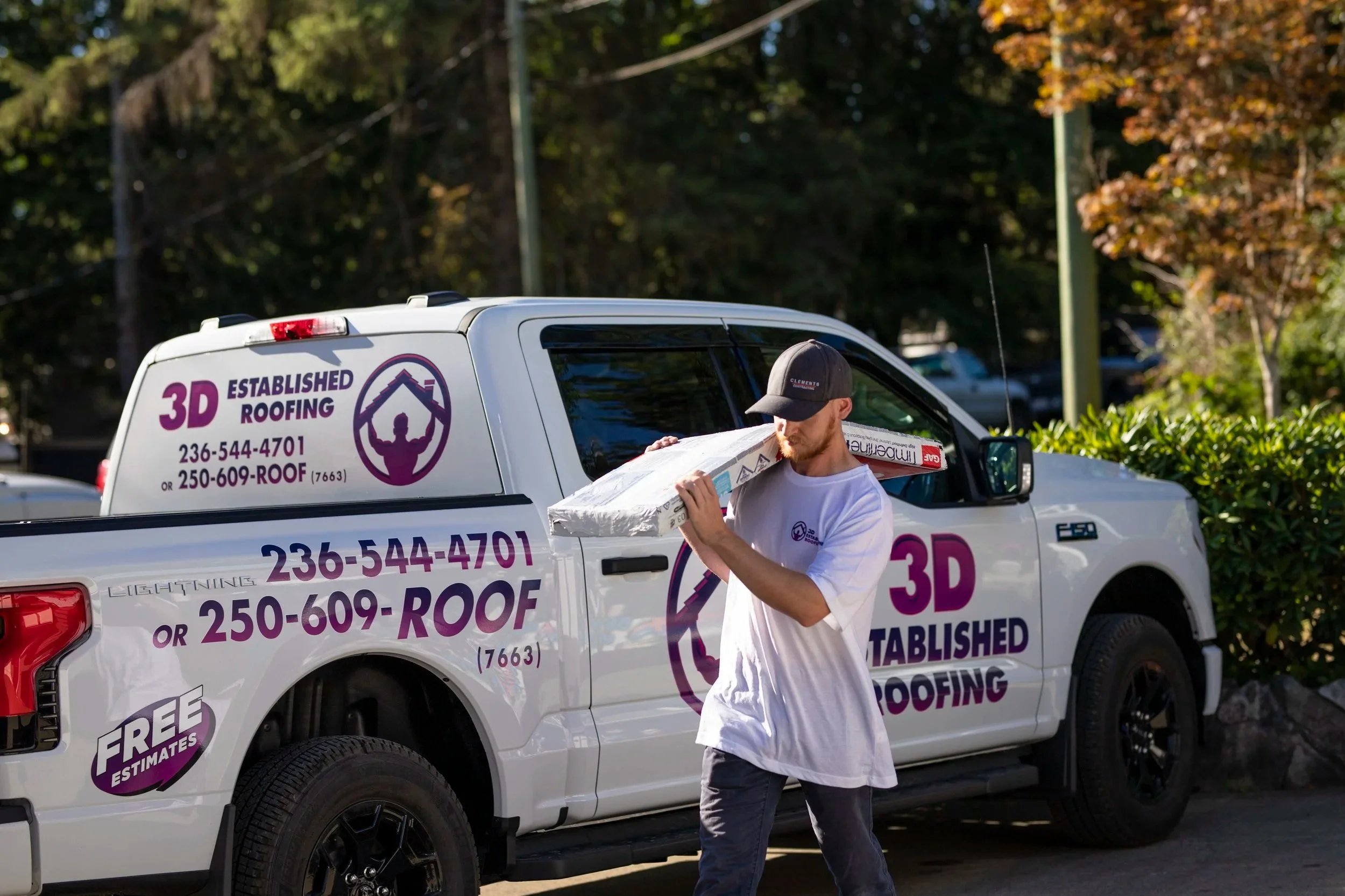 Residential roof replacement in Nanaimo, BC
