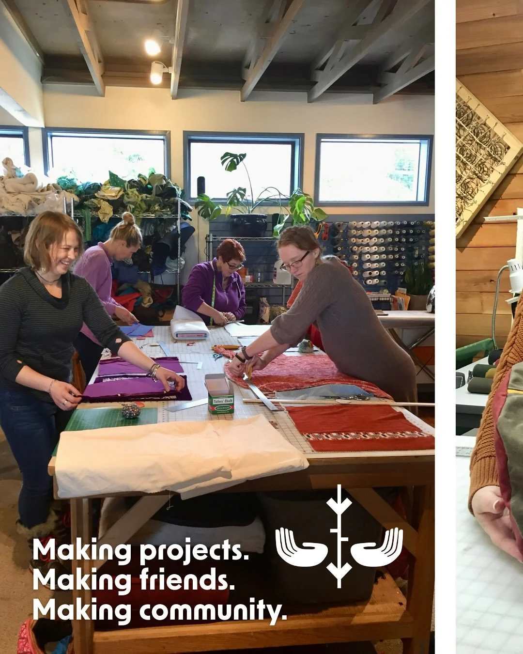 ✂️ DIY Night THIS Wednesday! 🧵

Bring your project and bring your fun, colorful vibe. The studio is open just for you! Enjoy a fun, laid‐back evening of creativity and community. Whether you&rsquo;re sewing something new, reviving a cherished piece 