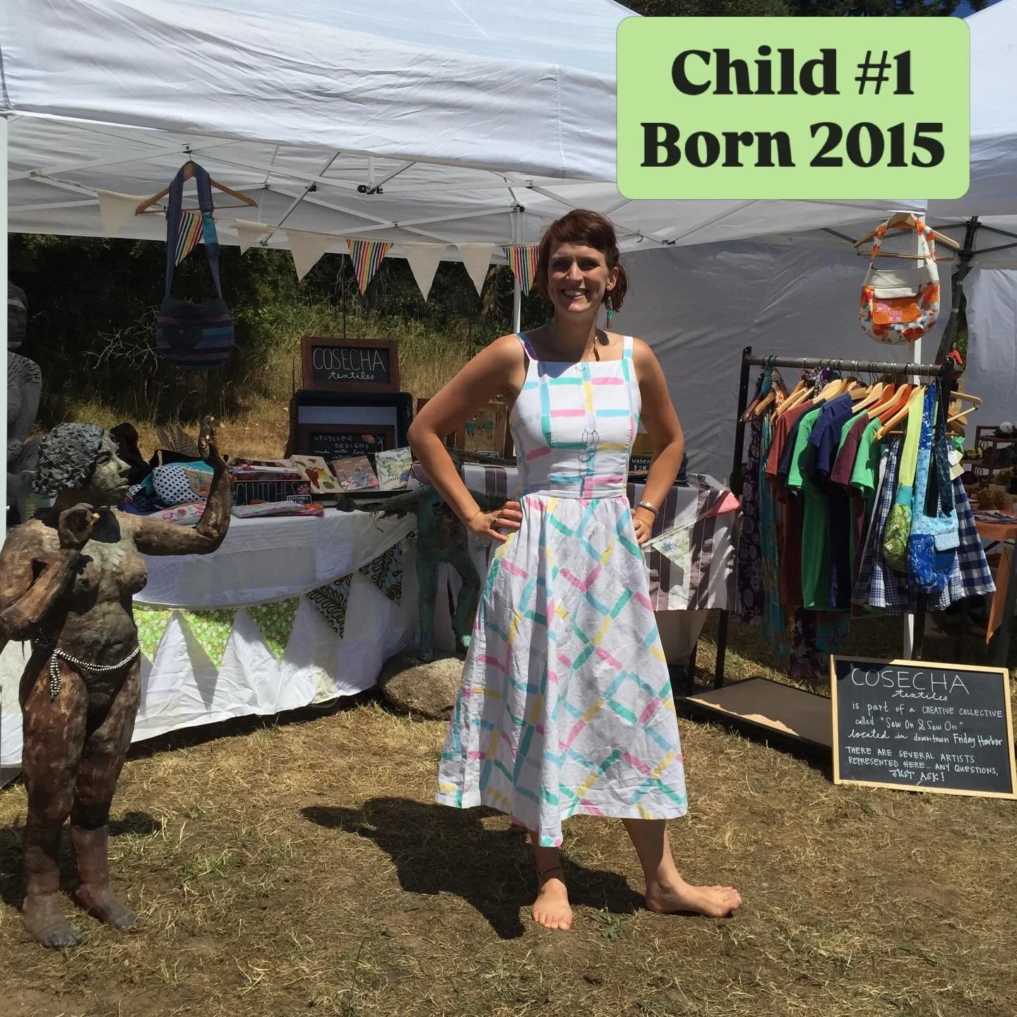 I like to joke that I am a mother of three: First baby is 11, born in 2015 and her name is Cosecha Textiles. Baby number two is Hugo, born in 2020, he&rsquo;s 6 this year&hellip; and my sweet youngest child is Colette, born 2023&hellip; now three yea