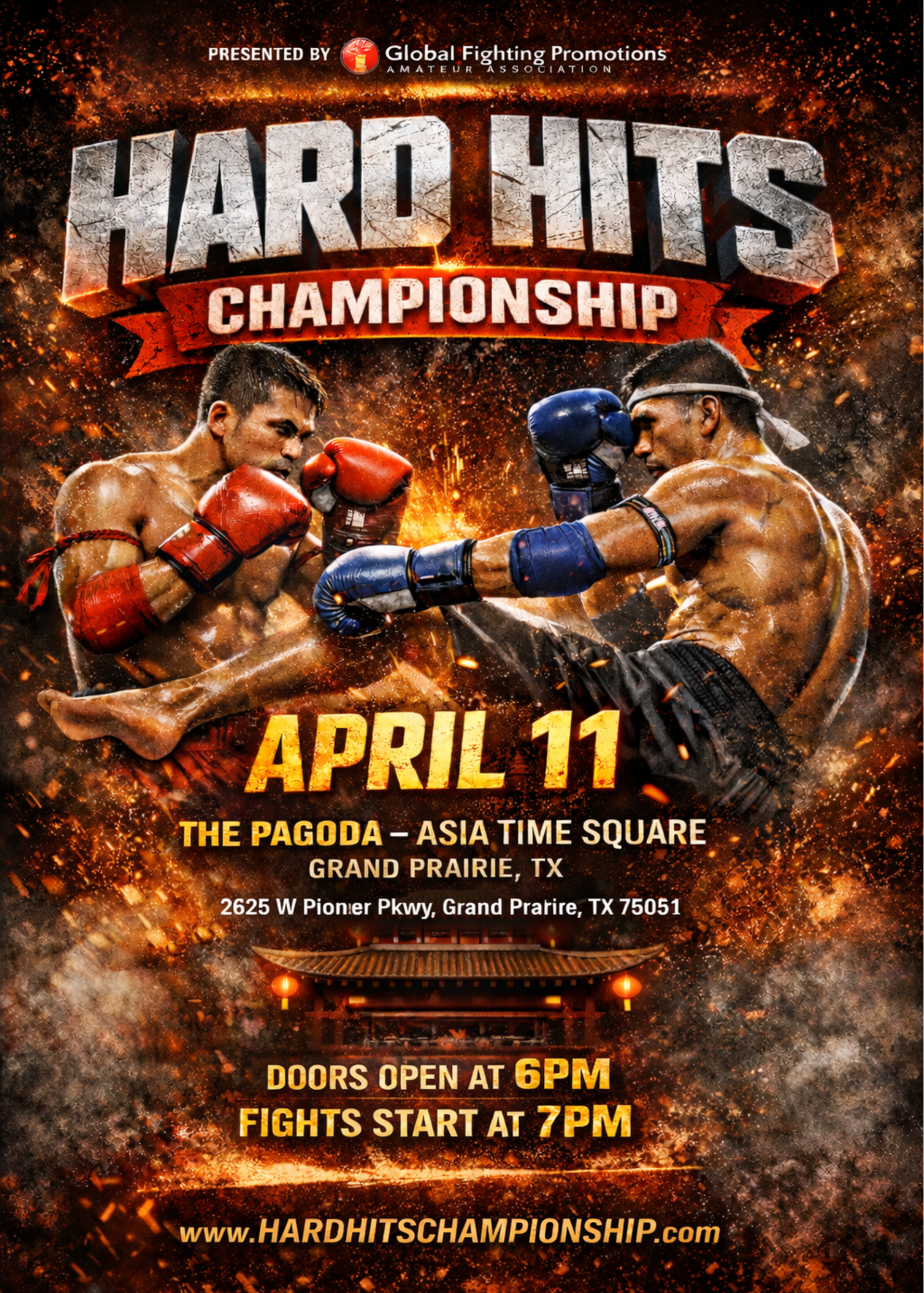 April 11th First Official Hard Hits Championship