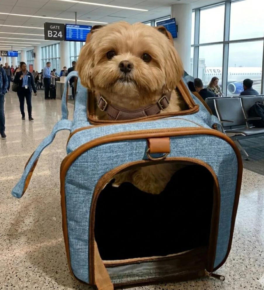 Do’s and Don'ts when flying your puppy. 