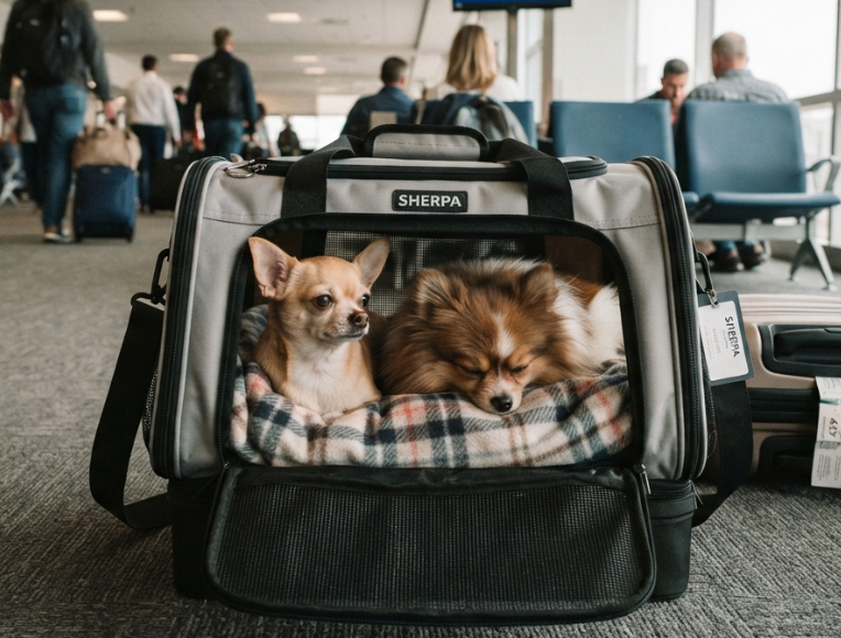 Can You Fly With Two Dogs? 🐾✈️
