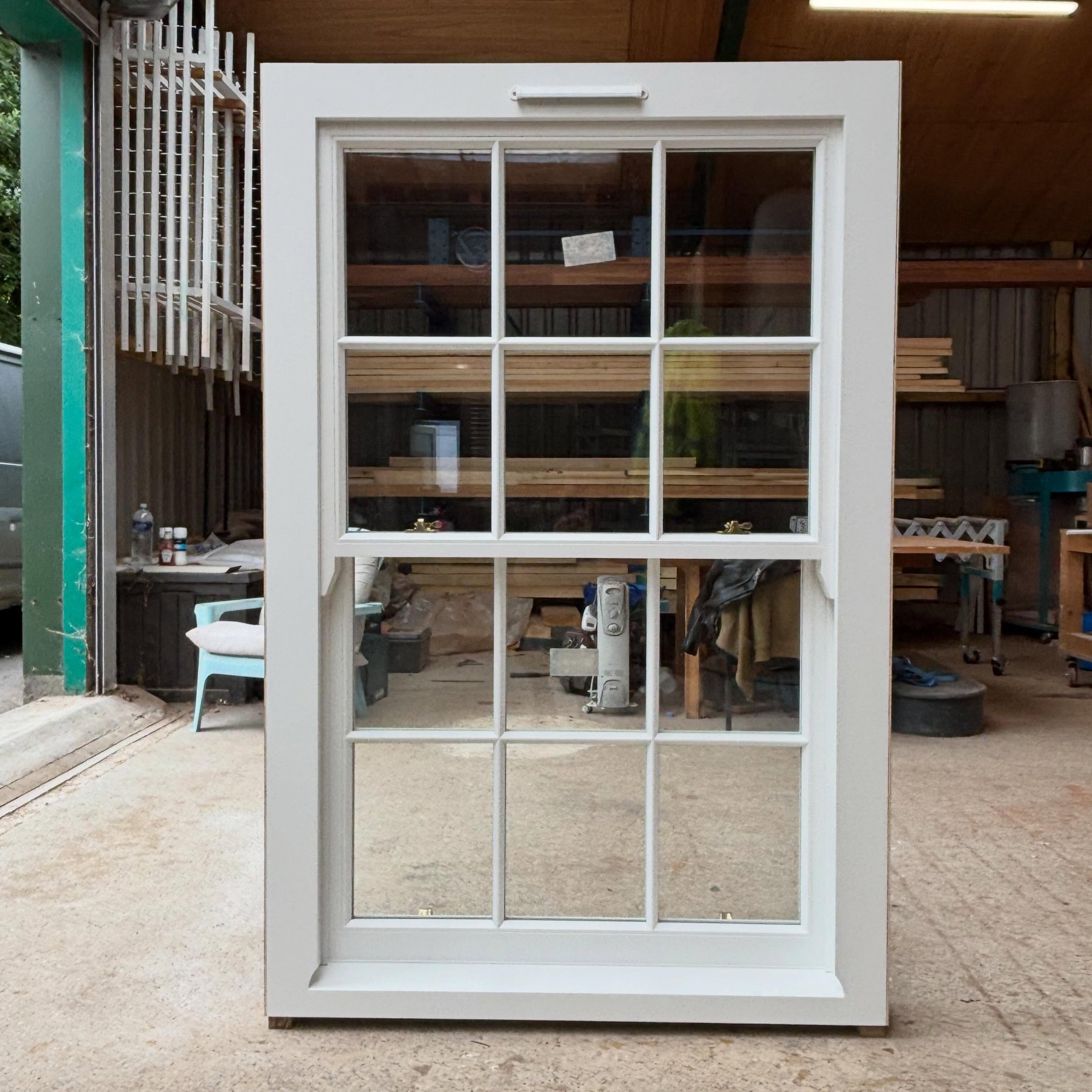 A few sash windows completed this week #sashwindow #bespokejoinery #window #cornwall #Blisland