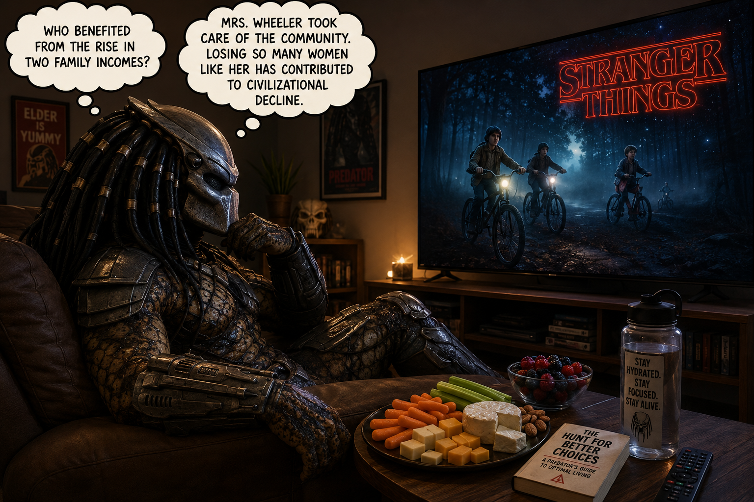 How to Watch Television Like a Predator