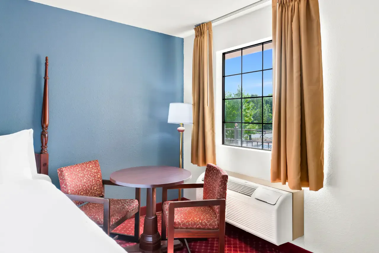 Spacious Room with two Queen Beds and Exterior Corridors