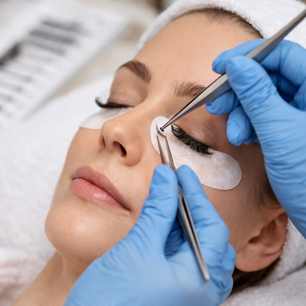 Formation pose extension cils