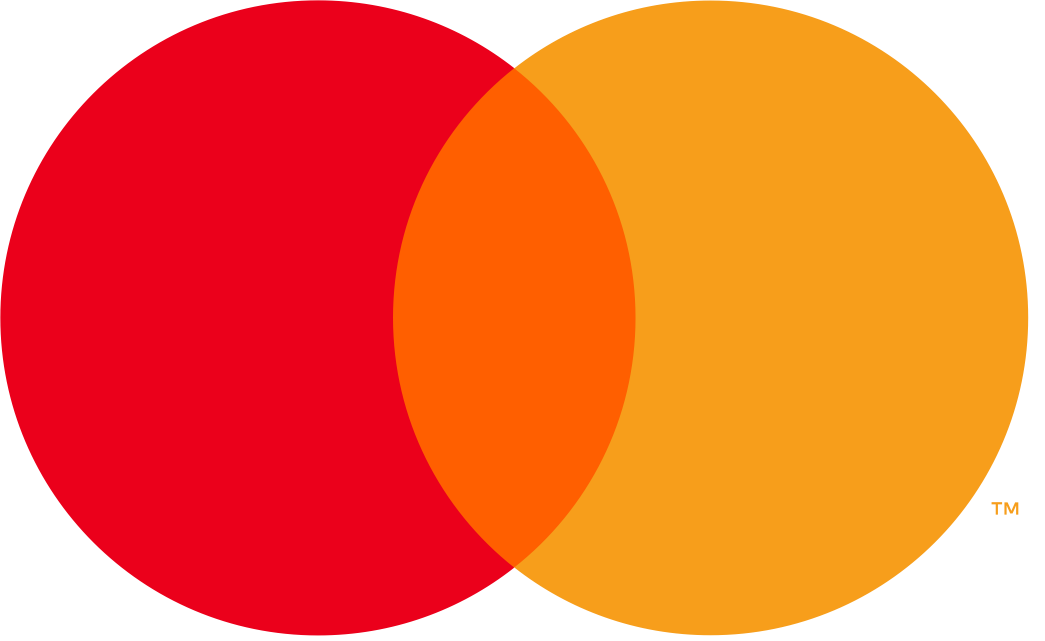 Red and yellow overlapping circles forming the Mastercard logo.