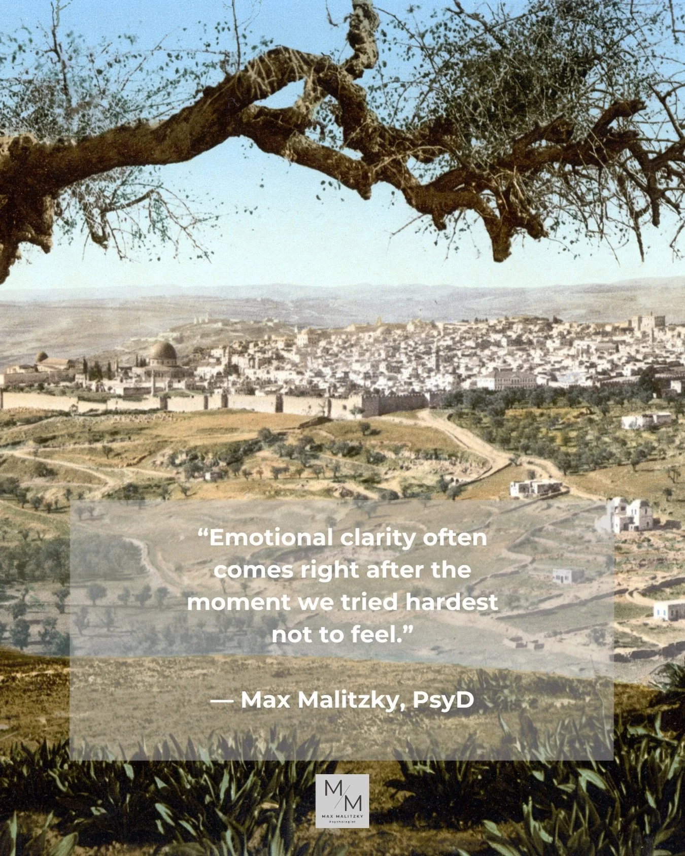 So many people assume clarity comes from thinking harder, analyzing more, or &ldquo;figuring it out.&rdquo;
But often clarity arrives only after we allow ourselves to feel the thing we&rsquo;ve been avoiding.

In psychoanalytic work, insight isn&rsqu