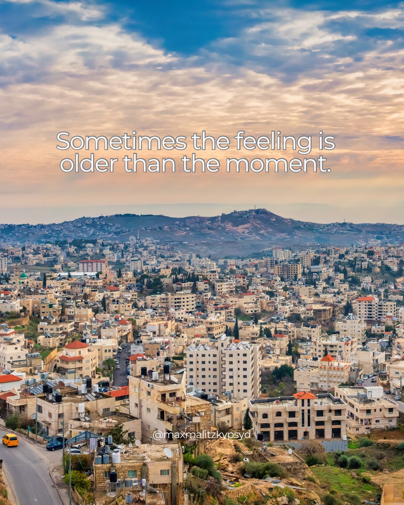 Sometimes a feeling doesn&rsquo;t fully belong to the present moment.

You might find yourself reacting more strongly than expected &mdash; feeling hurt, anxious, or overwhelmed in ways that don&rsquo;t quite match what&rsquo;s happening.

From a psy