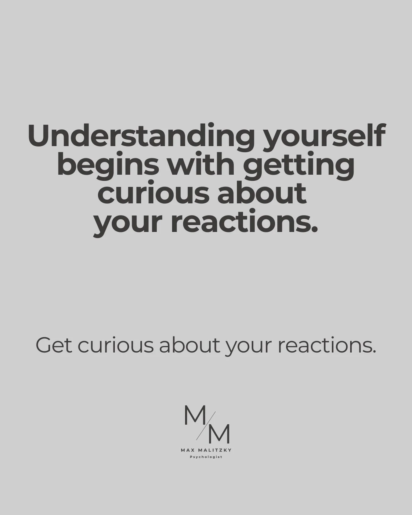 Understanding yourself doesn&rsquo;t start with having the right answers &mdash; it often begins with noticing your reactions.

Why something bothered you more than expected.
Why a situation stayed with you longer than it &ldquo;should have.&rdquo;
W
