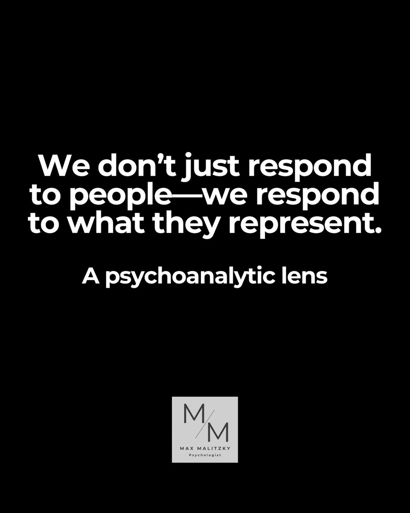 In close relationships, we&rsquo;re rarely reacting to just what&rsquo;s in front of us.

We&rsquo;re also responding to echoes&mdash;past experiences, early dynamics, familiar emotional patterns.

Becoming aware of this doesn&rsquo;t make us &ldquo;