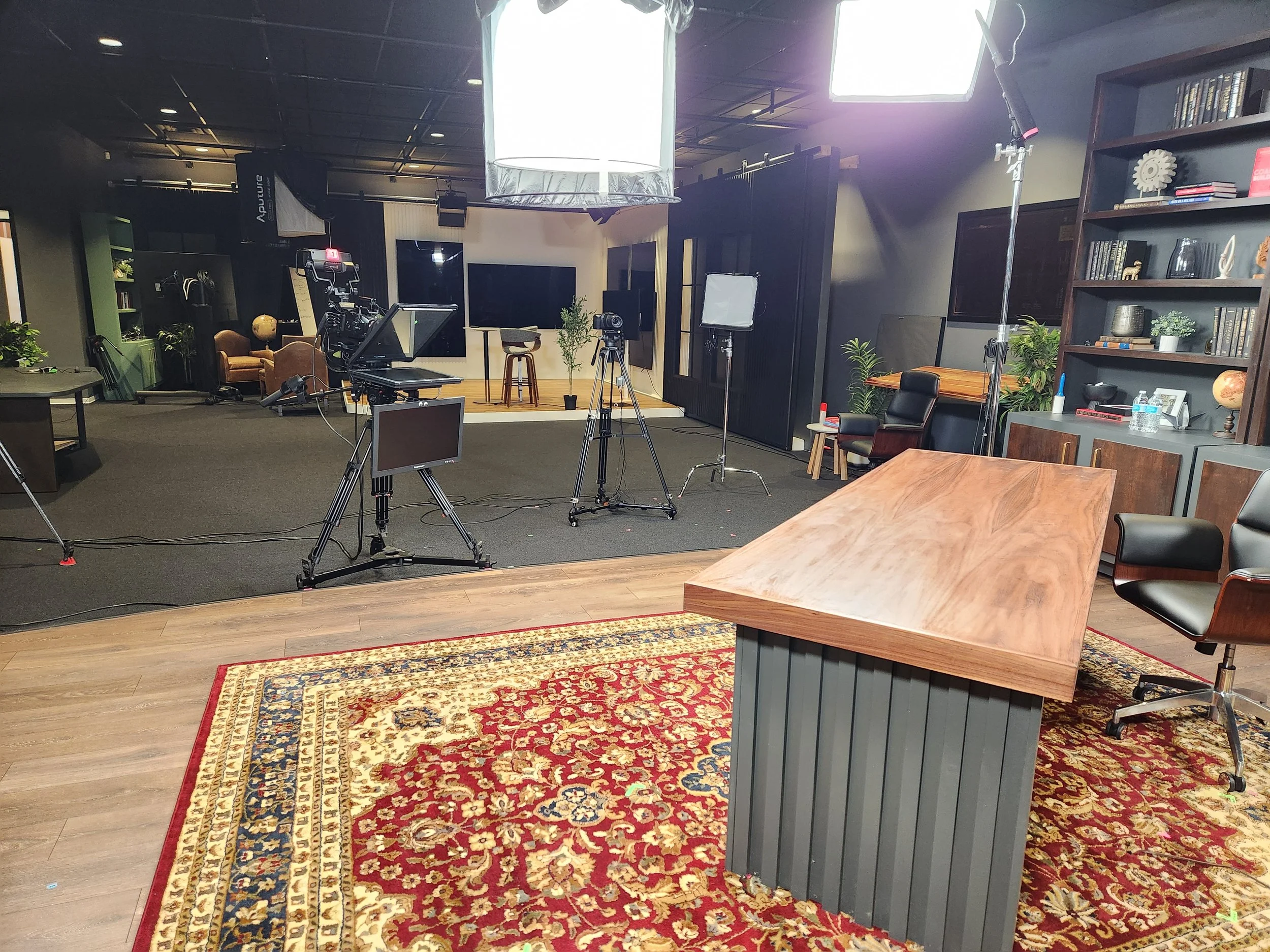 Donald Miller Studio setup.