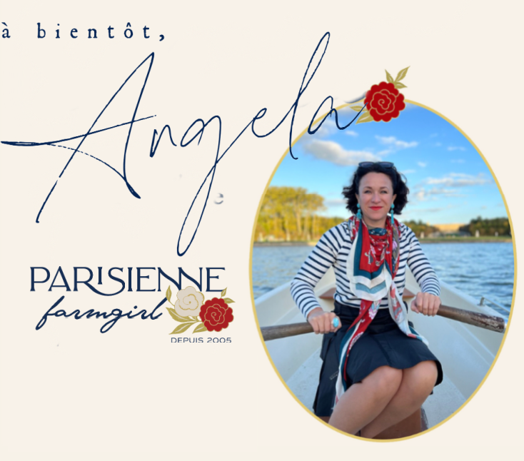 Angela, founder of Parisienne Farmgirl women’s trips to Paris and Provence