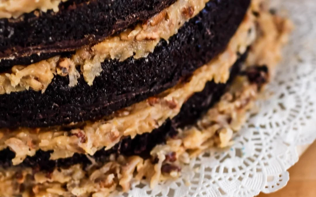 German Dark Chocolate Cake from Scratch | May Days