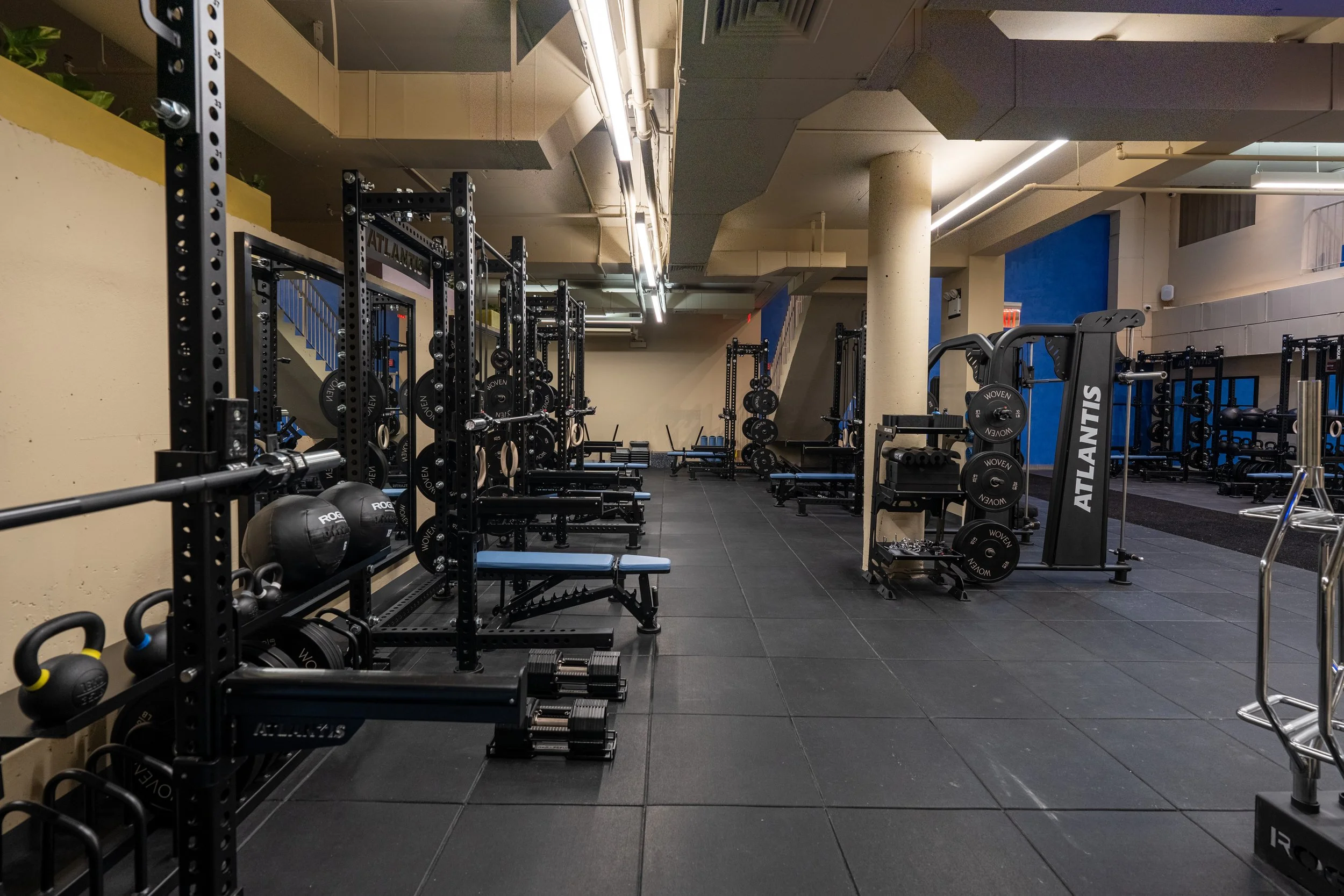 Workout area