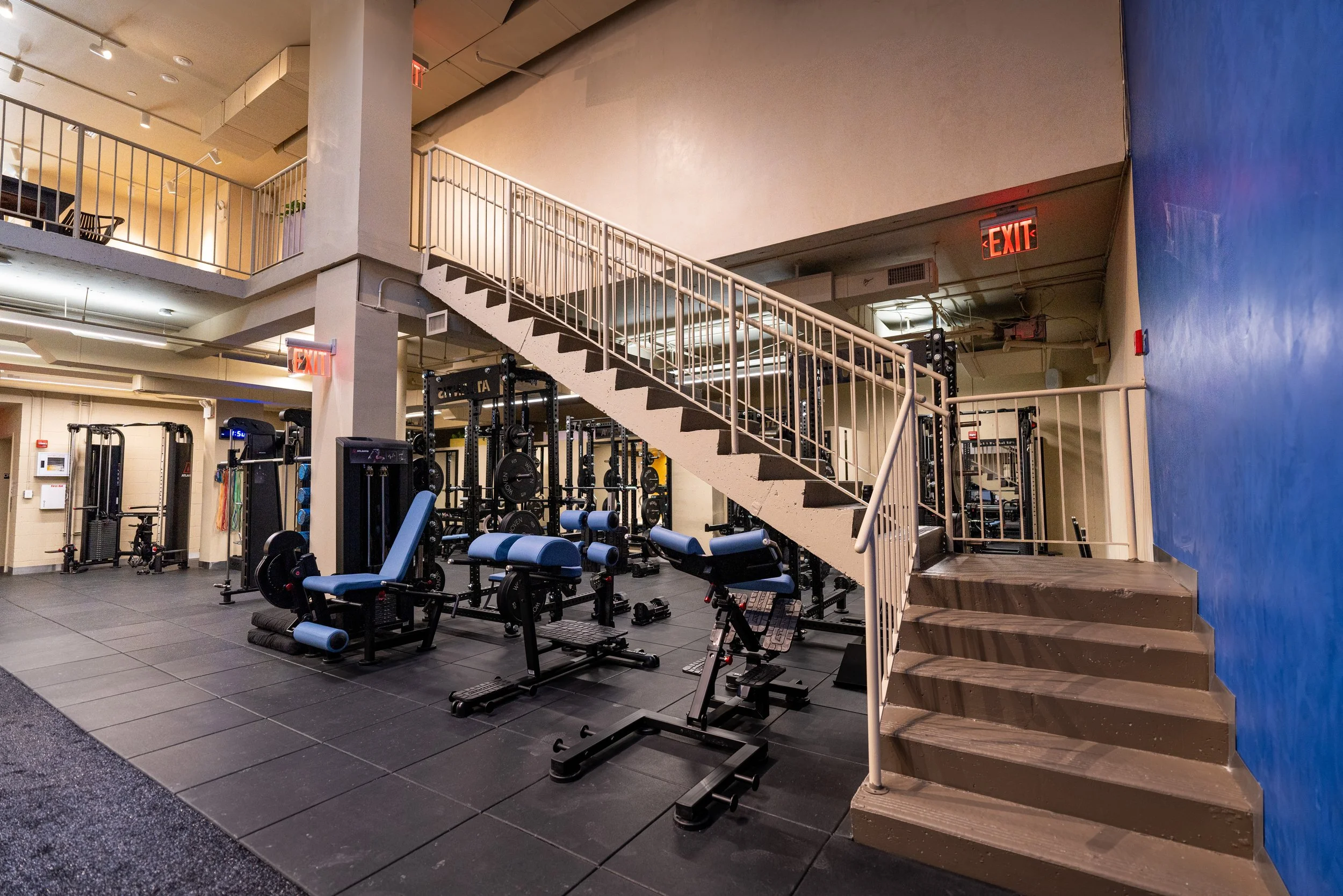 Workout area