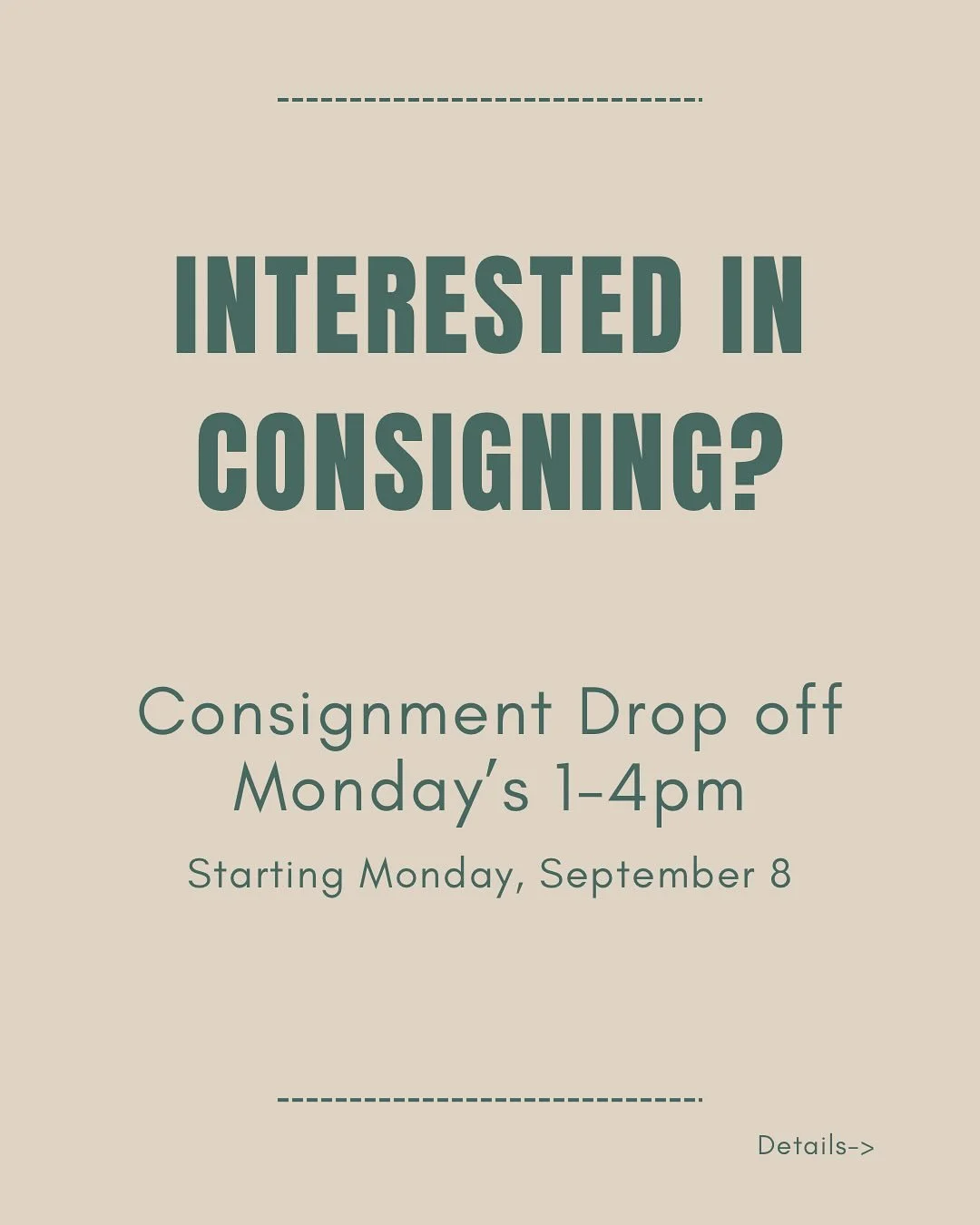 🍁Walk-in drop-offs are now available on Mondays from 1&ndash;4 PM

If you already have an appointment scheduled, your appointment is still confirmed for your original time.