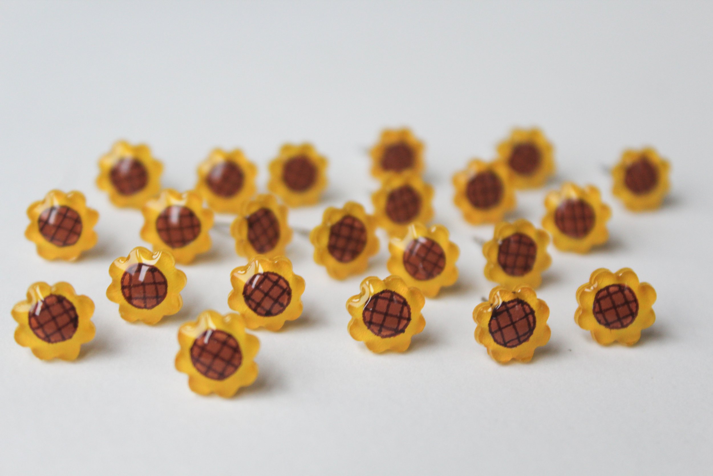 Sunflower Studs