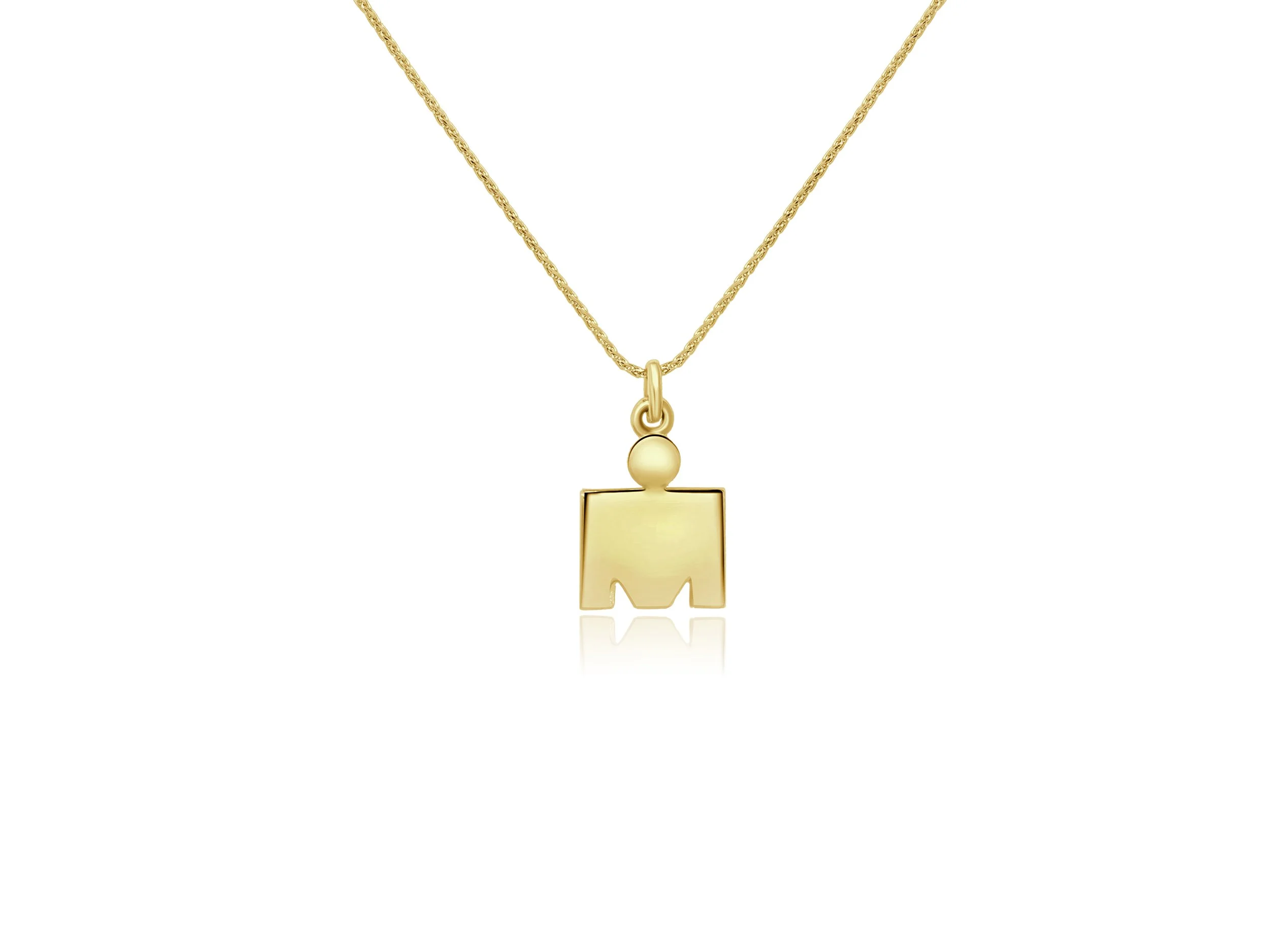 Medium M-Dot Pendant